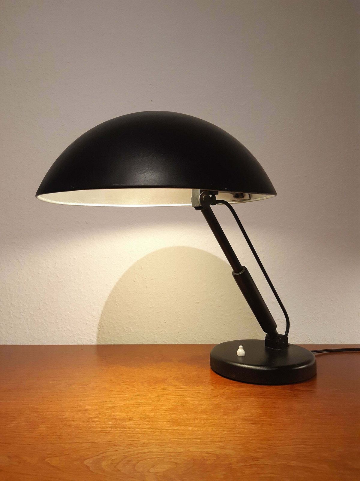 Vintage Karl Trabert Bureaulamp / Bauhaus Wagenfeld Christian Dell Hillebrand