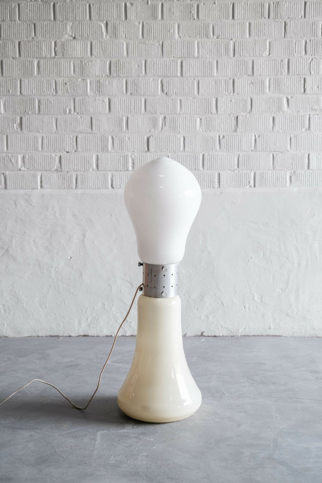 Vintage Italian Floor Lamp By Carlo Nason For Mazzega photo 577.0