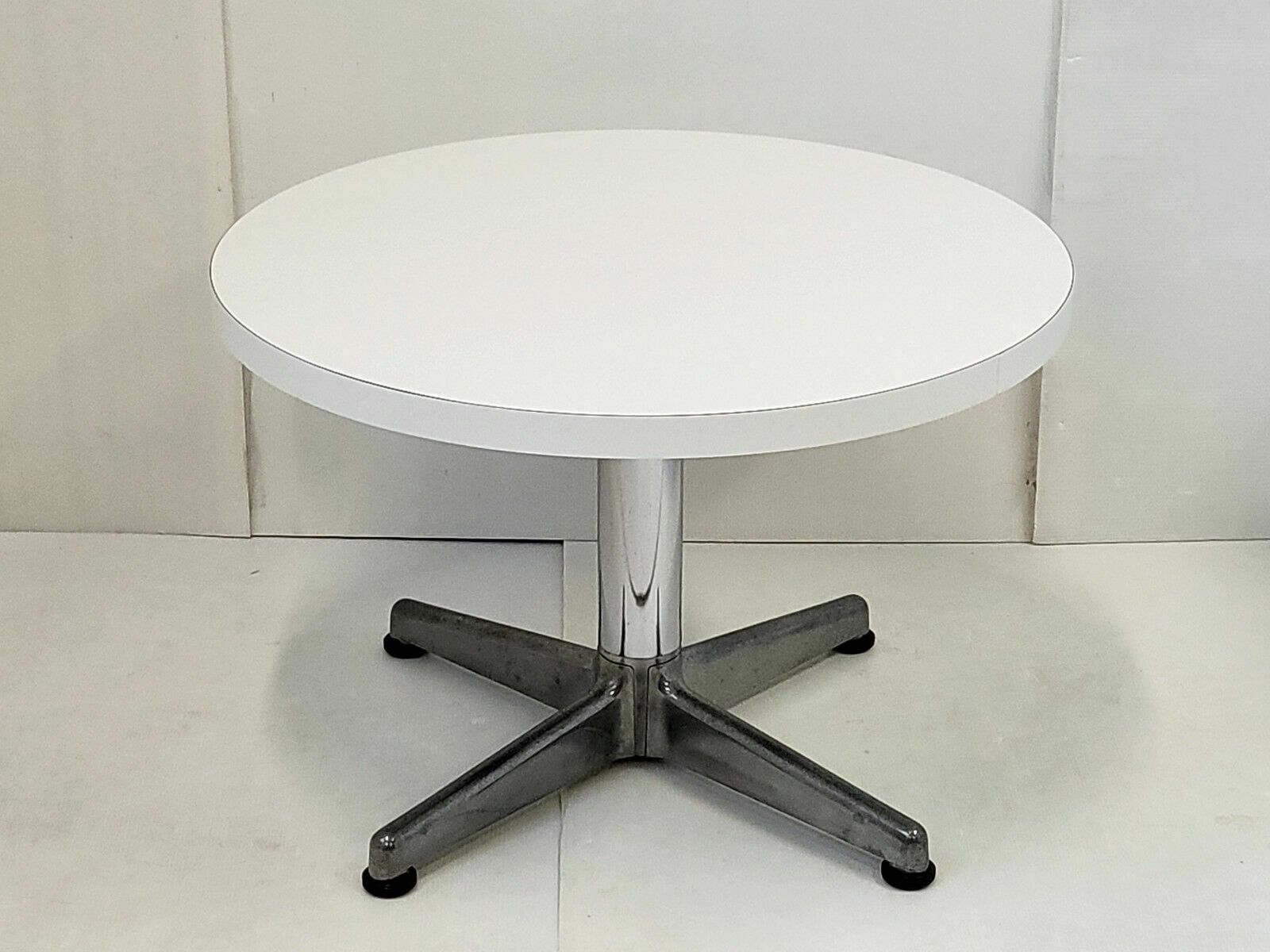 Table Basse Vintage 1960 Formica Aluminium Acier Chrome Dlg Eames 60s 1960s photo vintage