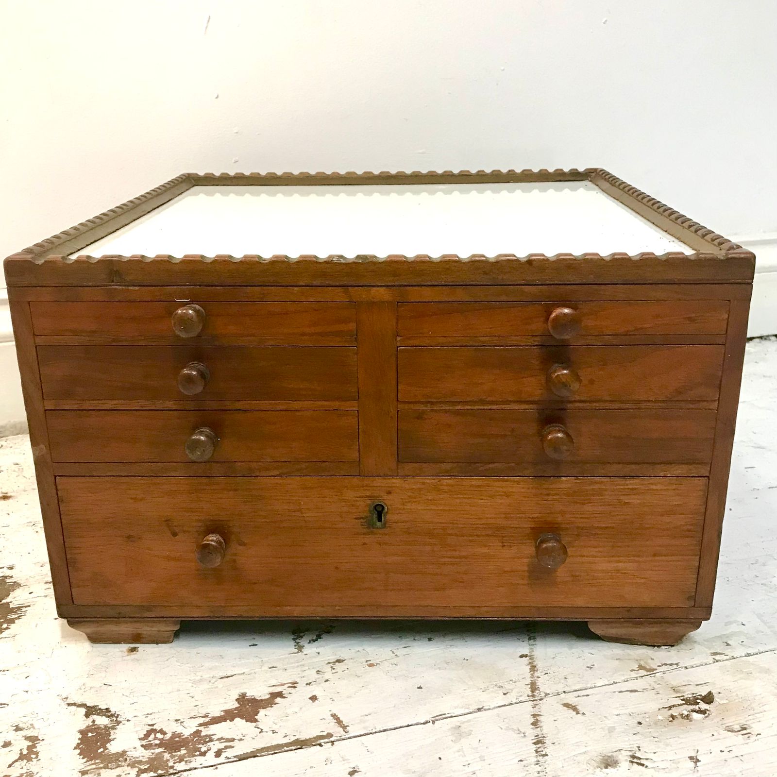 Mahogany Victorian Dentist Drawers photo furniture