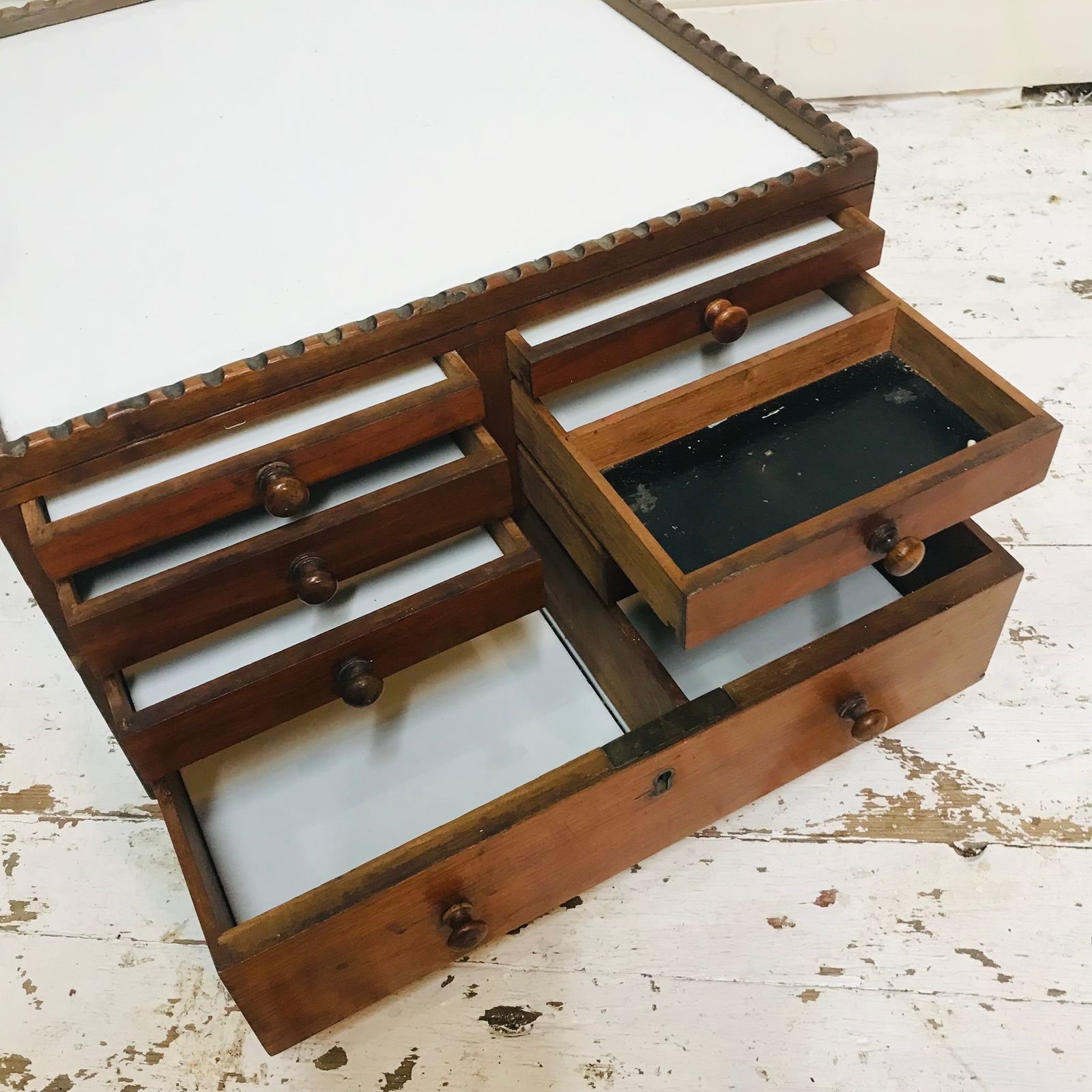 Mahogany Victorian Dentist Drawers photo 350.0