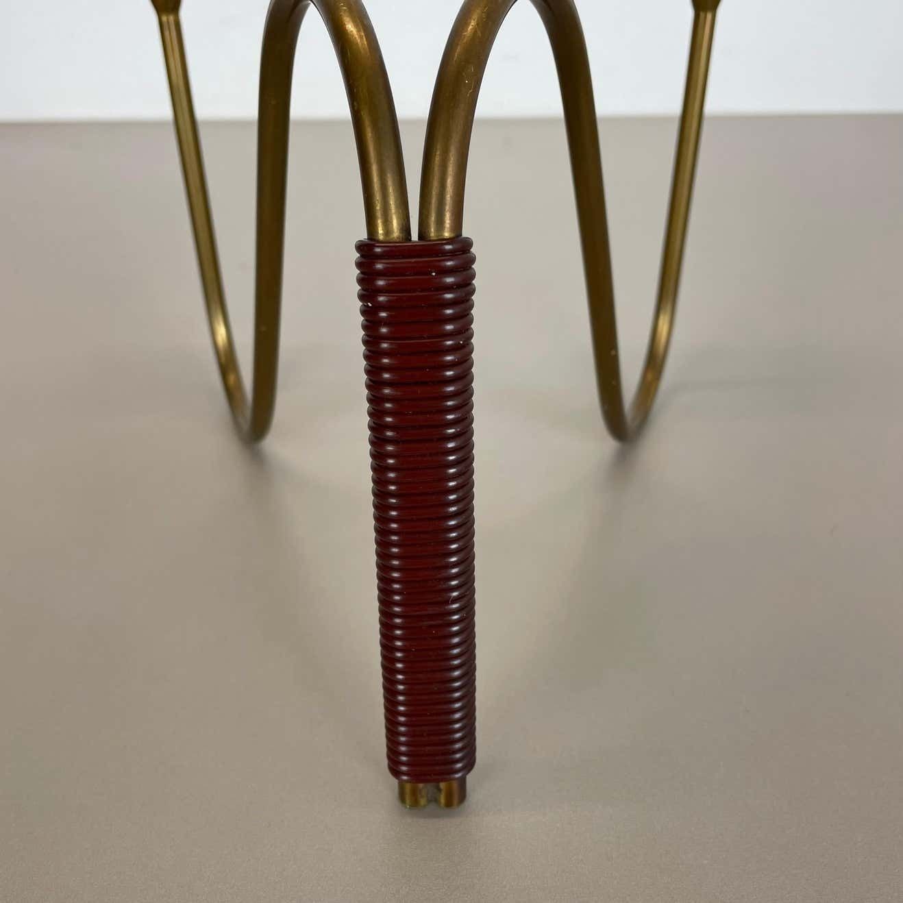 photo vinterior Sculptural Brass Candleholder Object By Günter Kupetz For Wmf, Germany 1950s