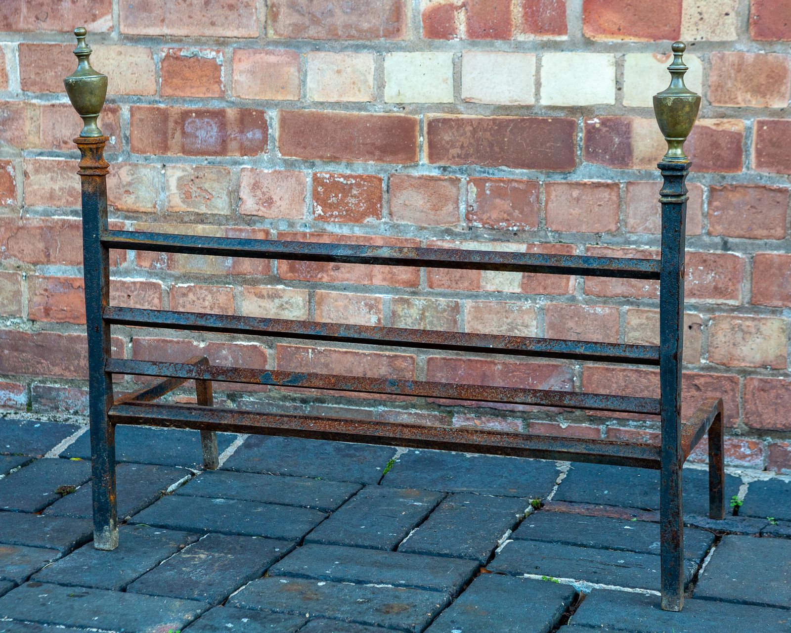 Regency Fire Accessories Antique Fire Dogs Andirons Early 19th Century Fire Back By Haden Of Trowbridge Country House Fireplace Open Fire photo vinterior