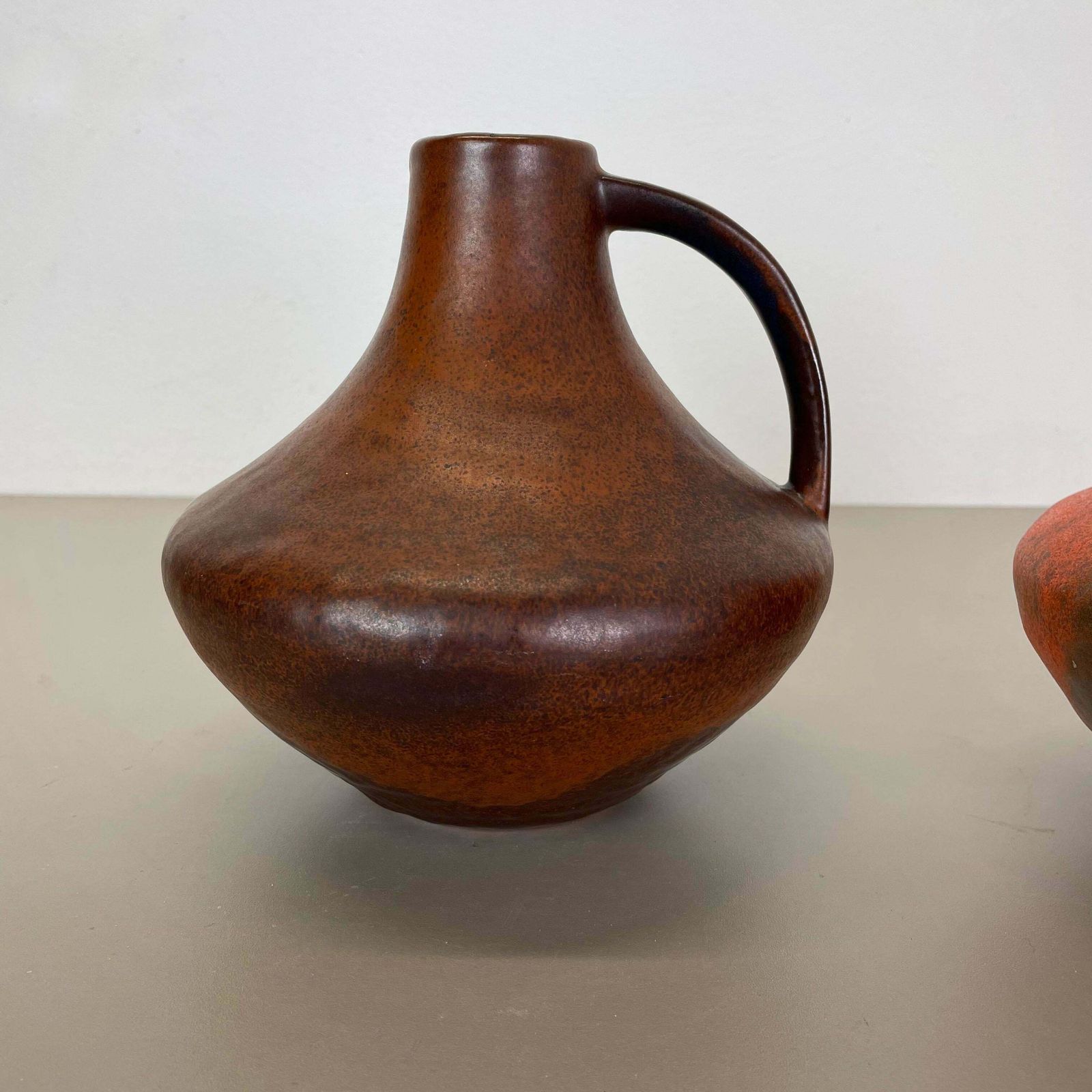 Set Of 2 Fat Lava Pottery Vases Heinz Siery Carstens Tönnieshof, Germany, 1970s photo 500.0