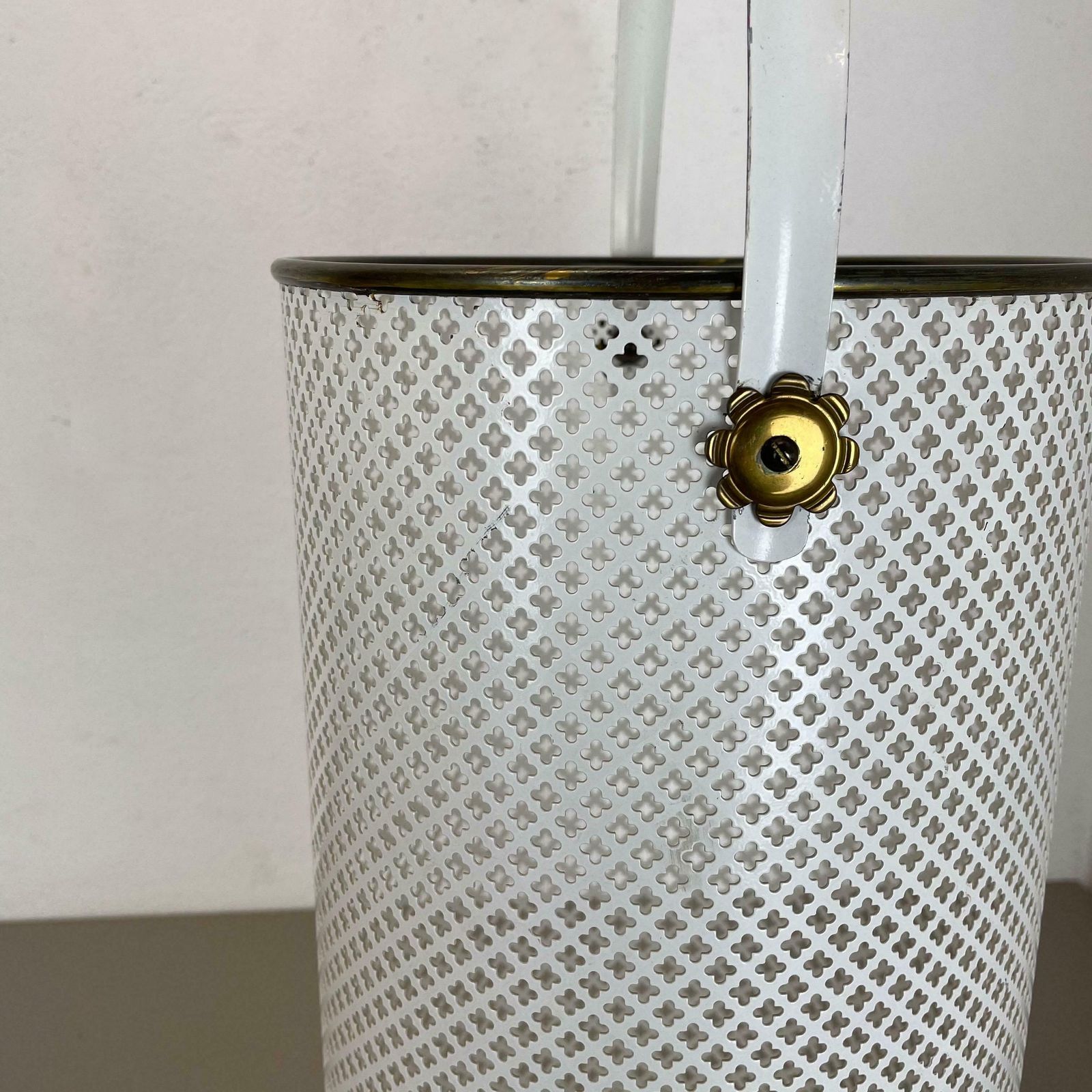 Original Mategot Style Umbrella Stand Vereinigte Werkstätten München Germany 50s photo 1319.0