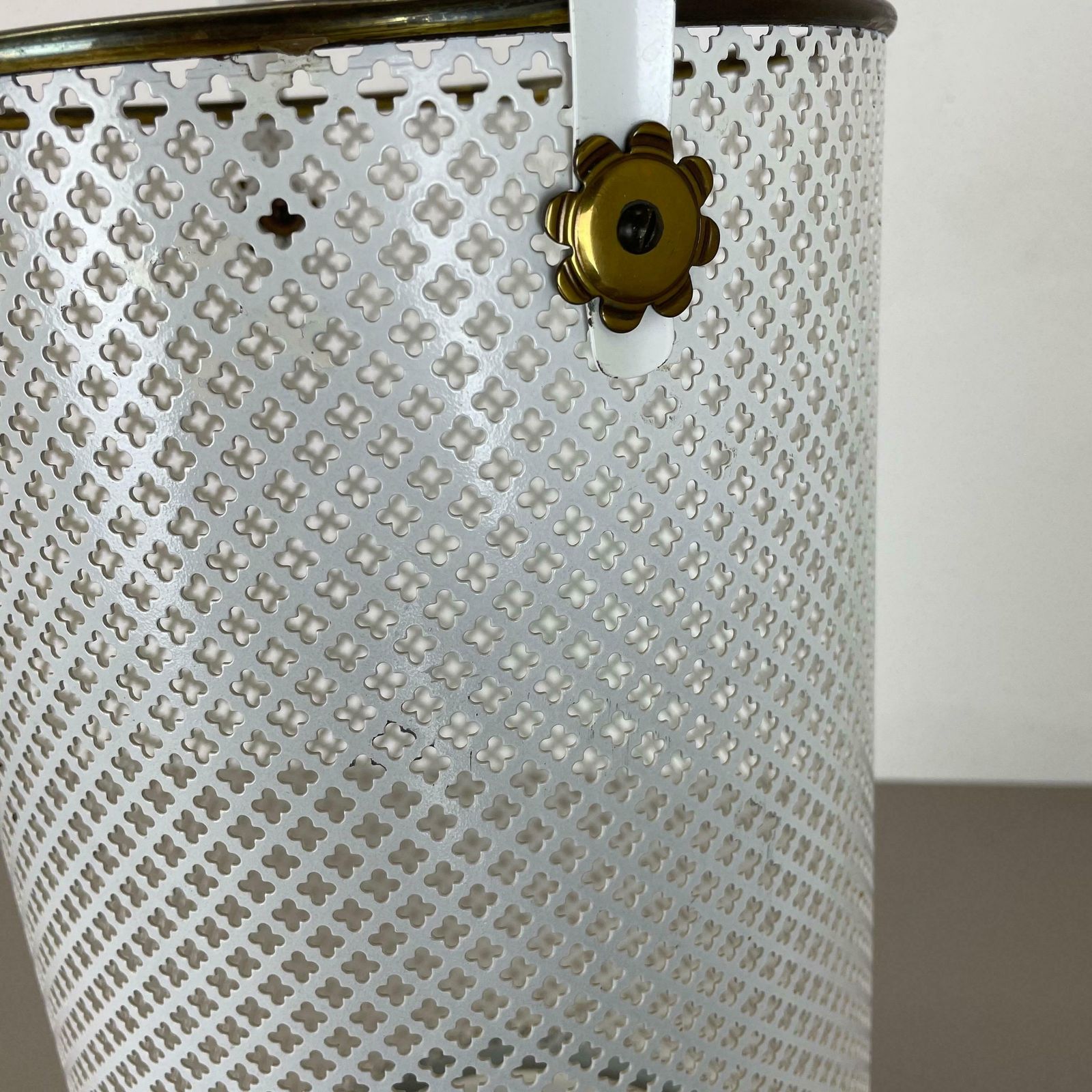 photo vinterior Original Mategot Style Umbrella Stand Vereinigte Werkstätten München Germany 50s