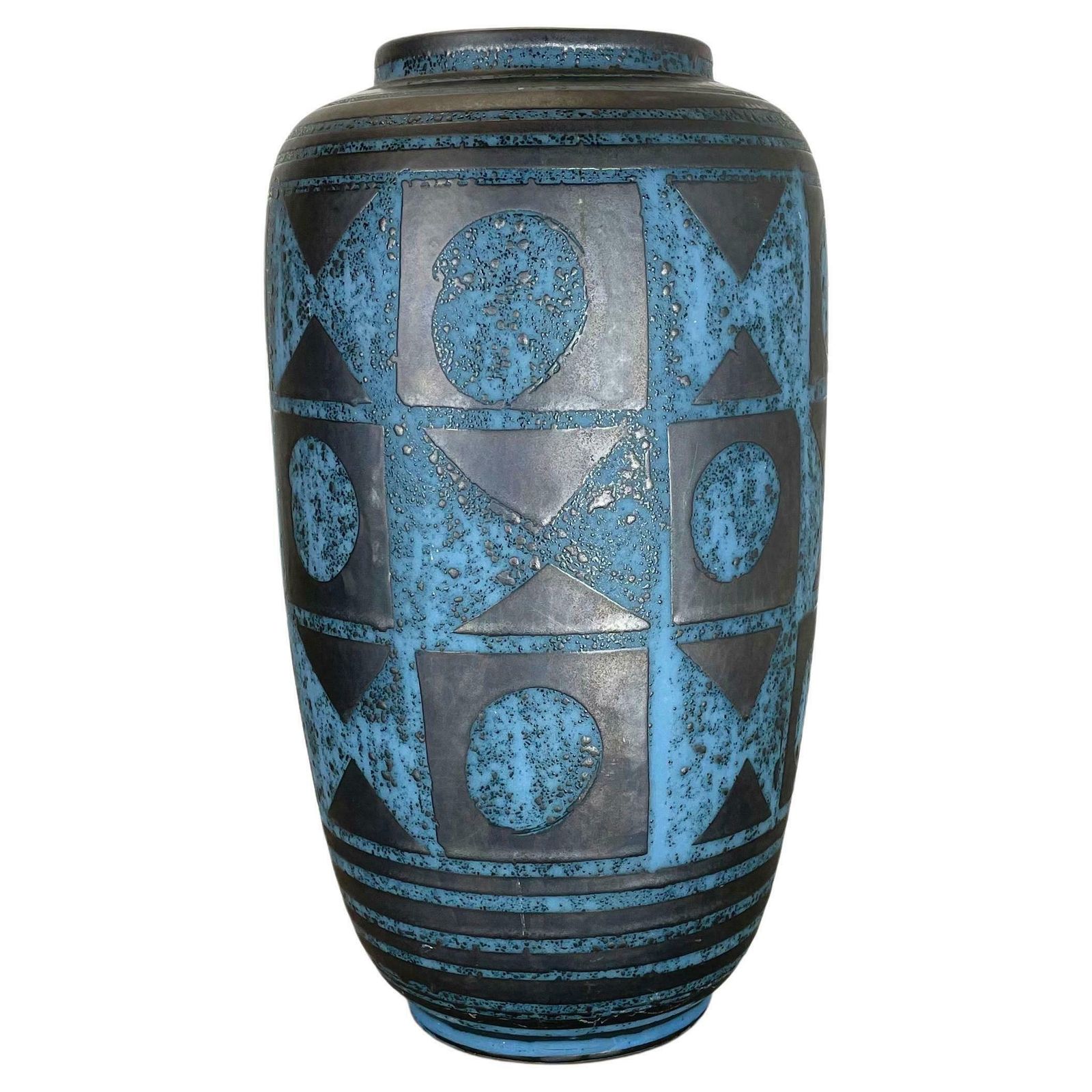 Fat Lava Ceramic Ankara Vase By Heinz Siery Carstens Tönnieshof Germany 1960s