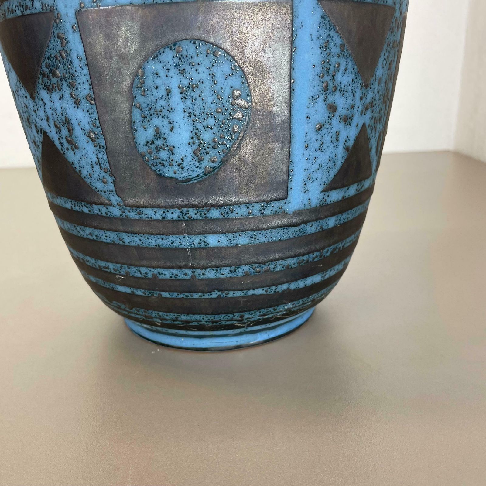 Fat Lava Ceramic Ankara Vase By Heinz Siery Carstens Tönnieshof Germany 1960s photo buy