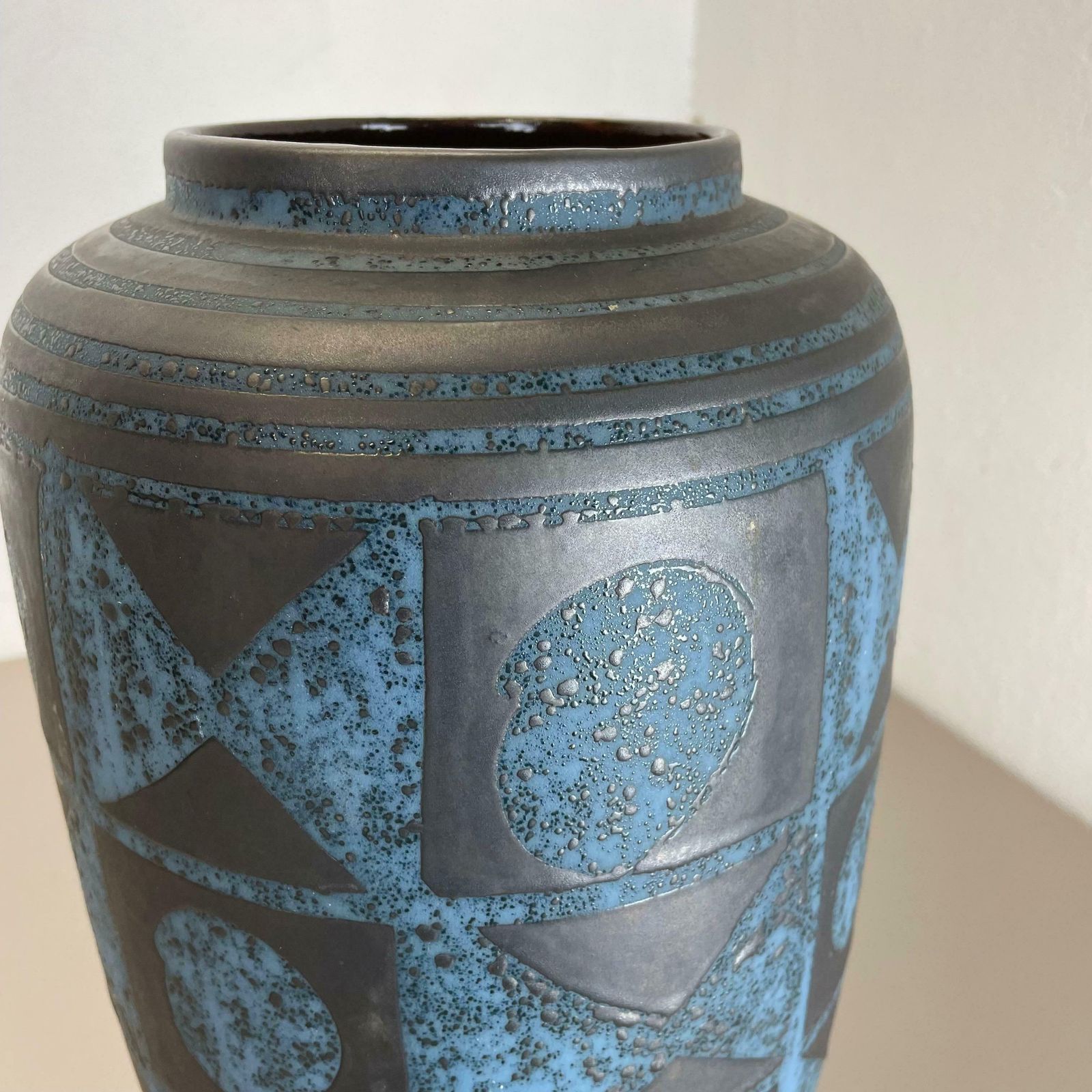 Home Decor Fat Lava Ceramic Ankara Vase By Heinz Siery Carstens Tönnieshof Germany 1960s photo