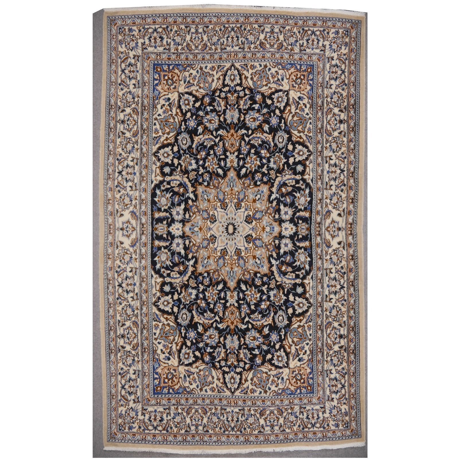Nain 9 La Vintage Rug 6.7 X 4.2 Ft / 204 X 128 Cm