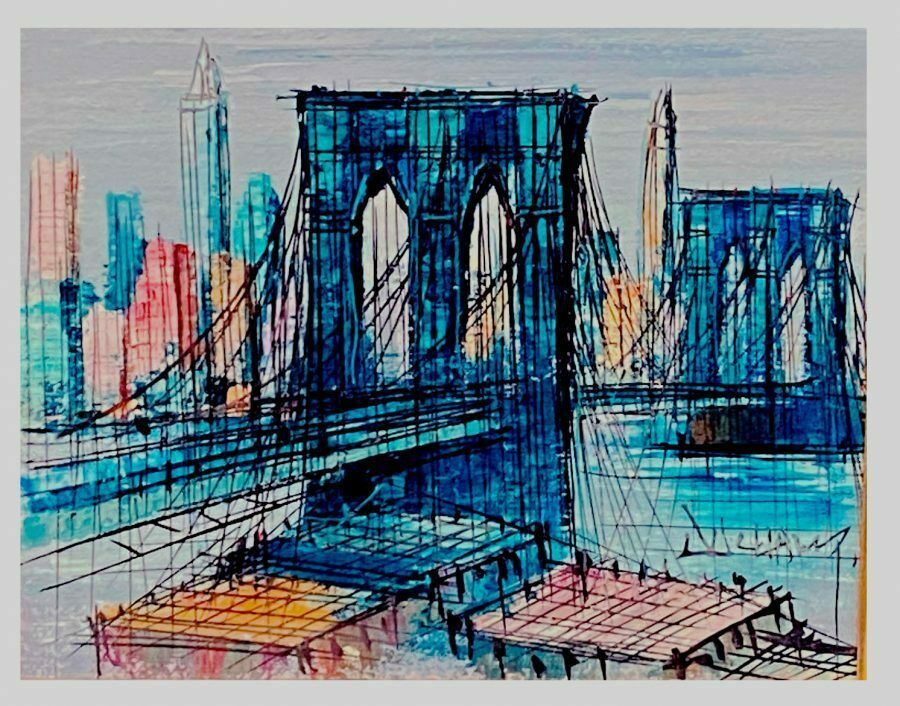 "Brooklyn Bridge" Van Suzanne Duchamp