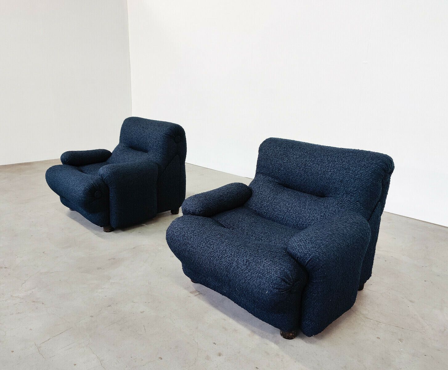 Pair Of "Rezia" Lounge Chairs By Emilio Guarnacci & Felix Padovano For 1p photo for sale
