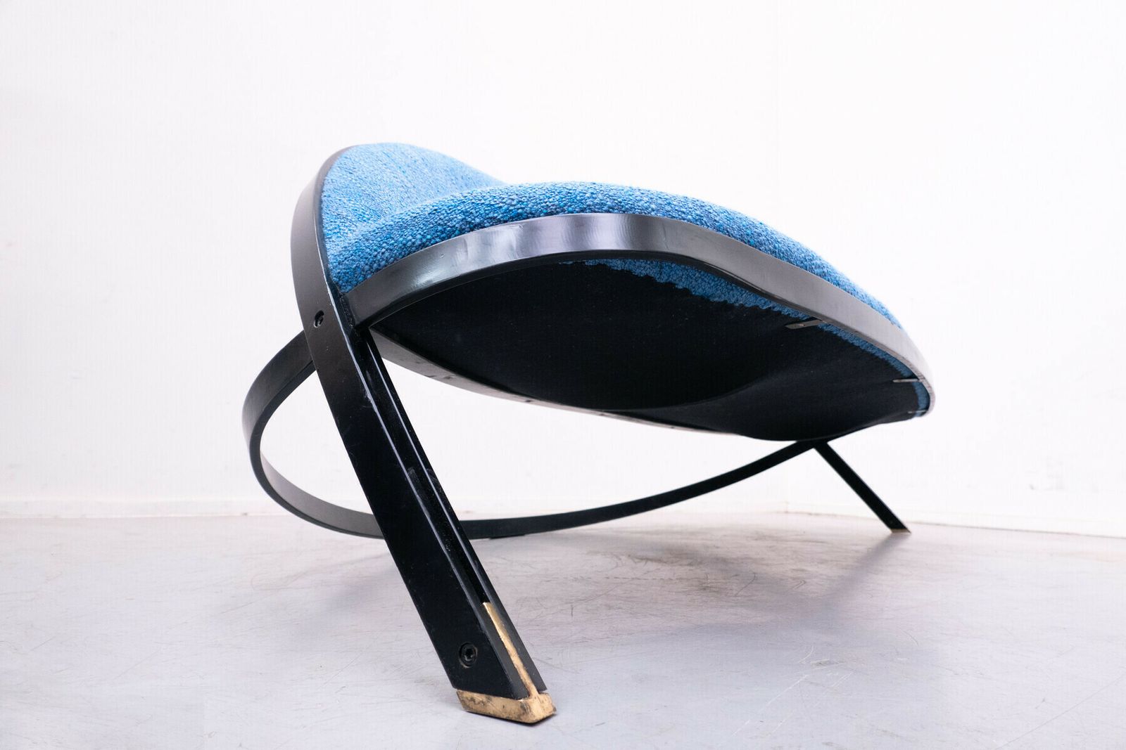 photo furniture Mid Century Blue ''Saturno'' Sofa By Gastone Rinaldi For Rima