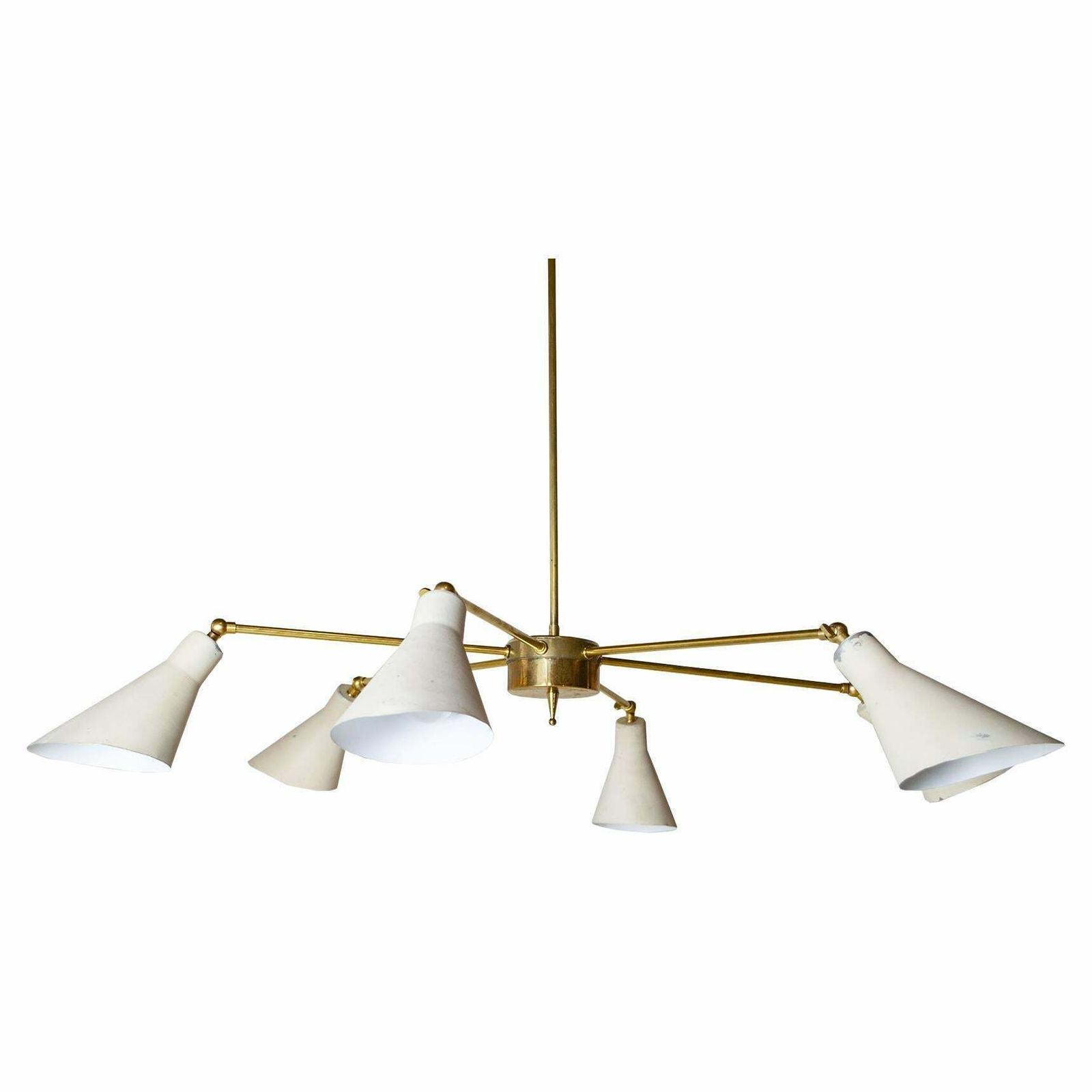 Sputnik Chandelier Stilnovo Style From The Fifties