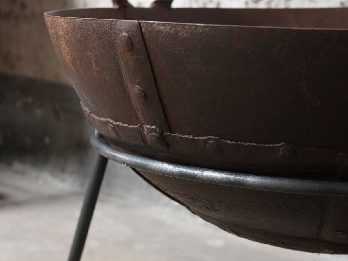 Kadai Fire Bowl Large, Traditional photo for sale