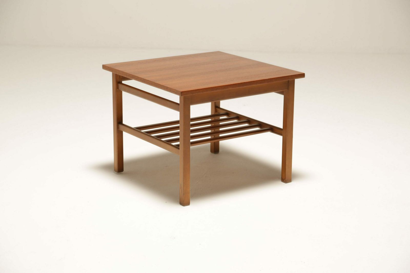 Vintage Finn Juhl Style Teak Side Table