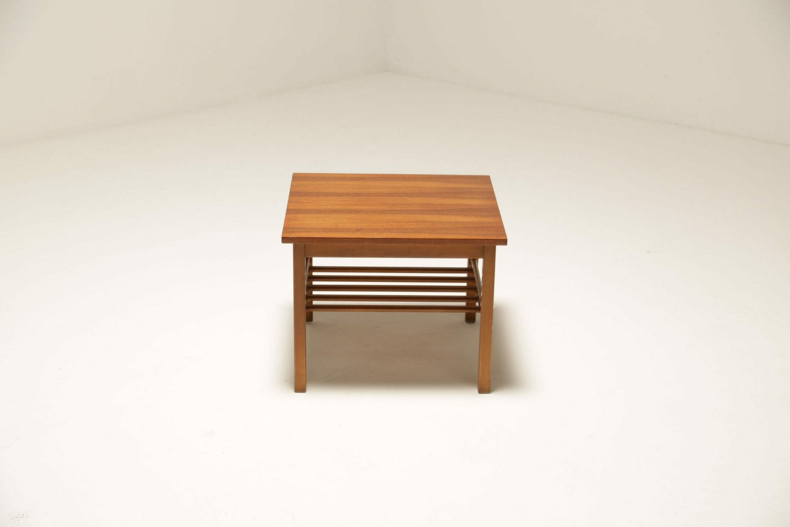 Vintage Finn Juhl Style Teak Side Table photo vintage
