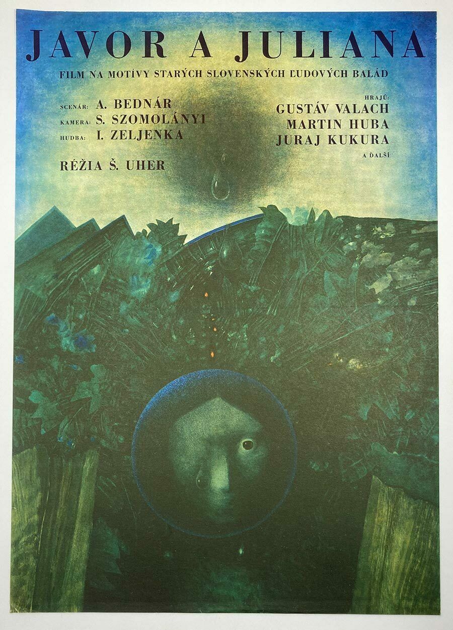 Movie Poster, Maple And Juliana, Albín Brunovský, 1973