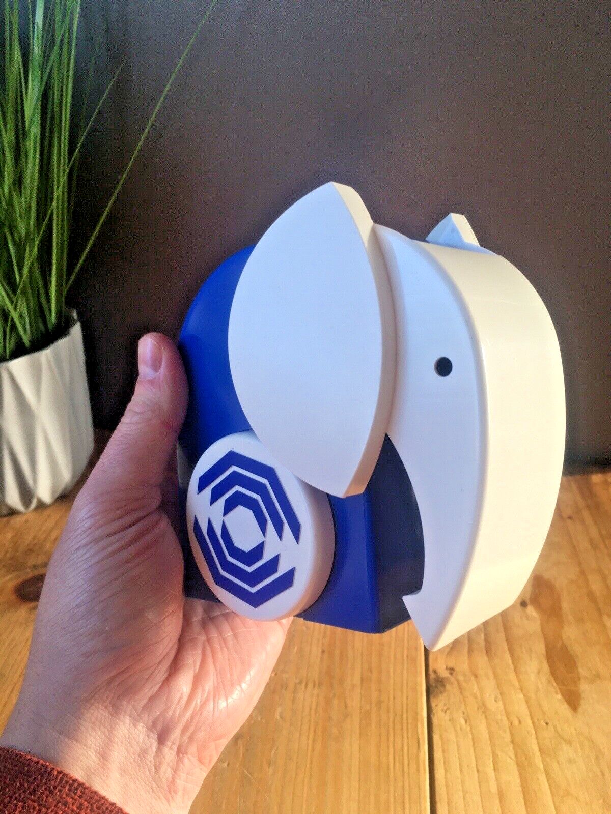 photo furniture Mid Century Modern Danish B Andersen H Mikkelsen Elephant Money Box Bank Drumbo