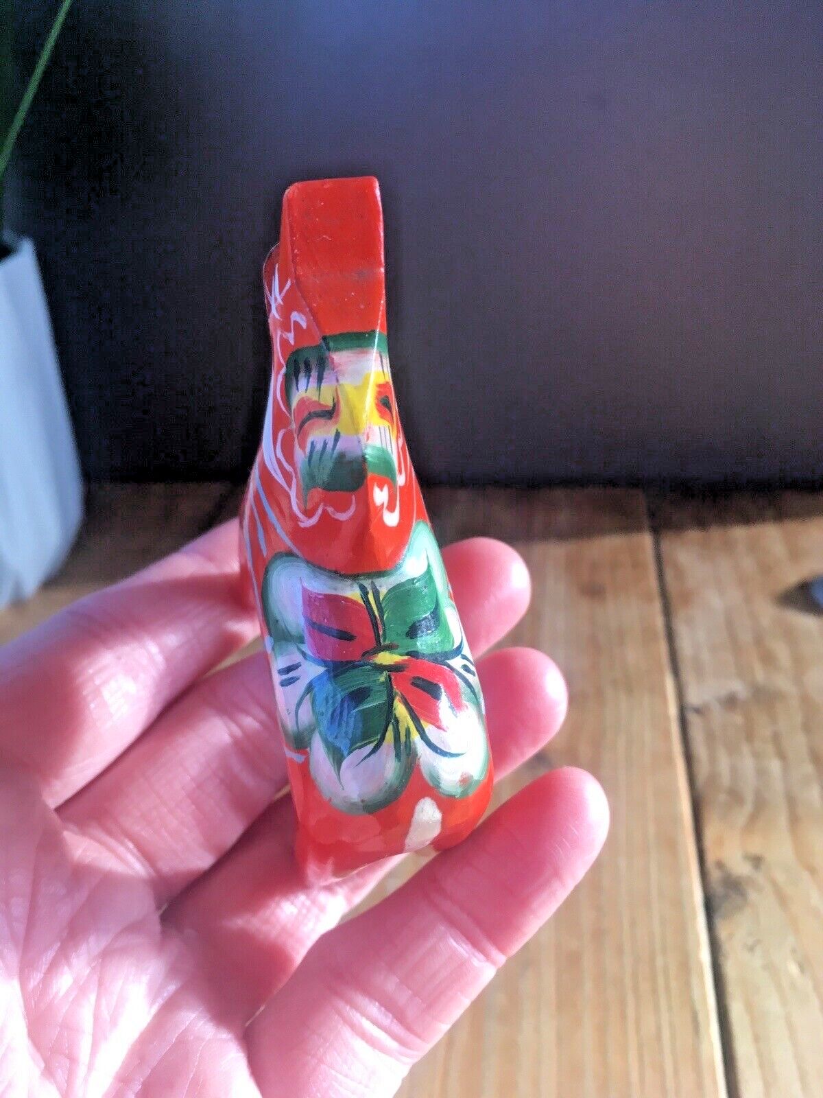 3" Vintage 50's John Gudmunds Swedish Folk Art Dala Horse Dalahemslojd Dalahest photo vinterior
