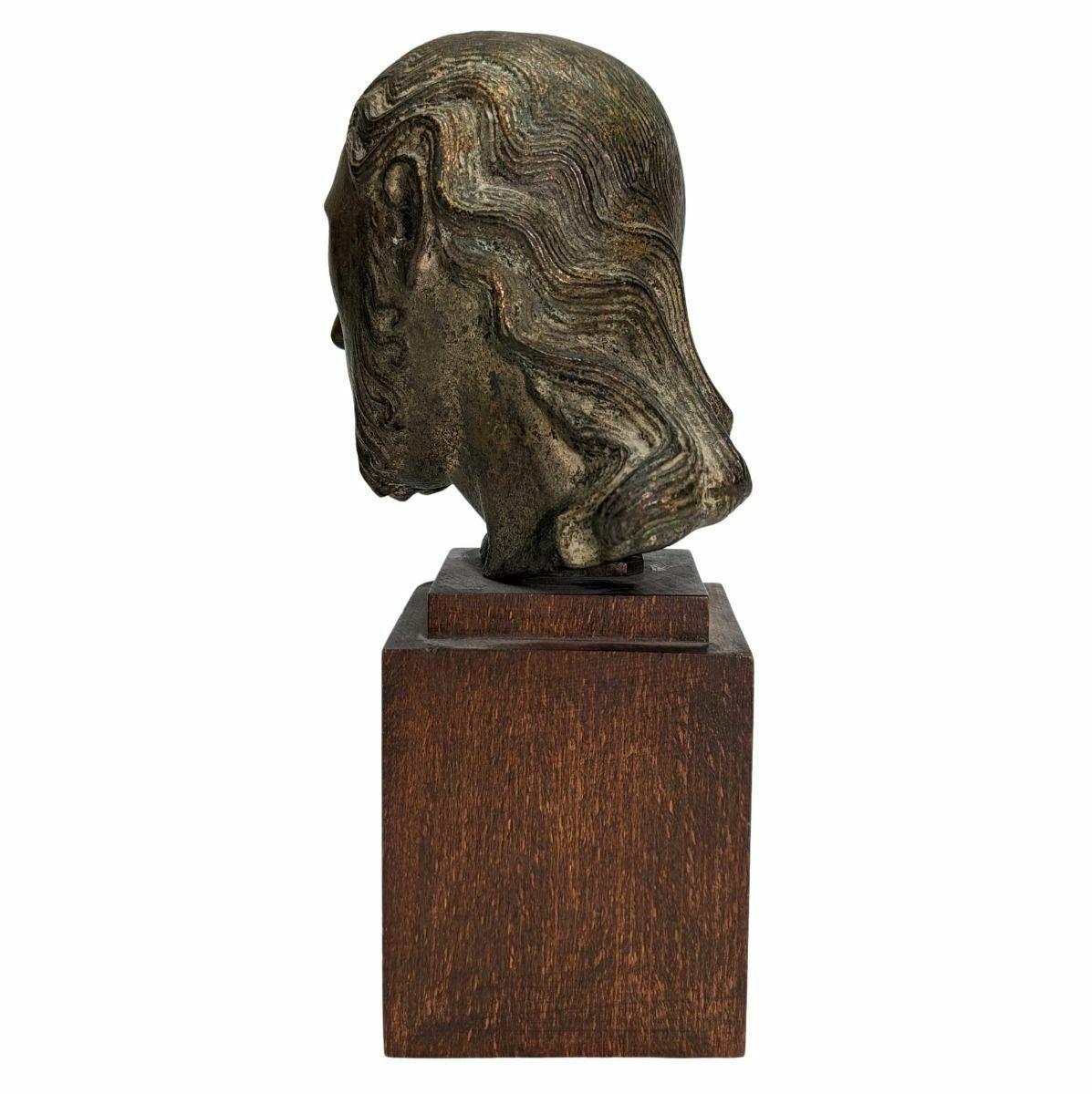 Head Of Christ In Bronze, 18th Century And Earlier photo buy