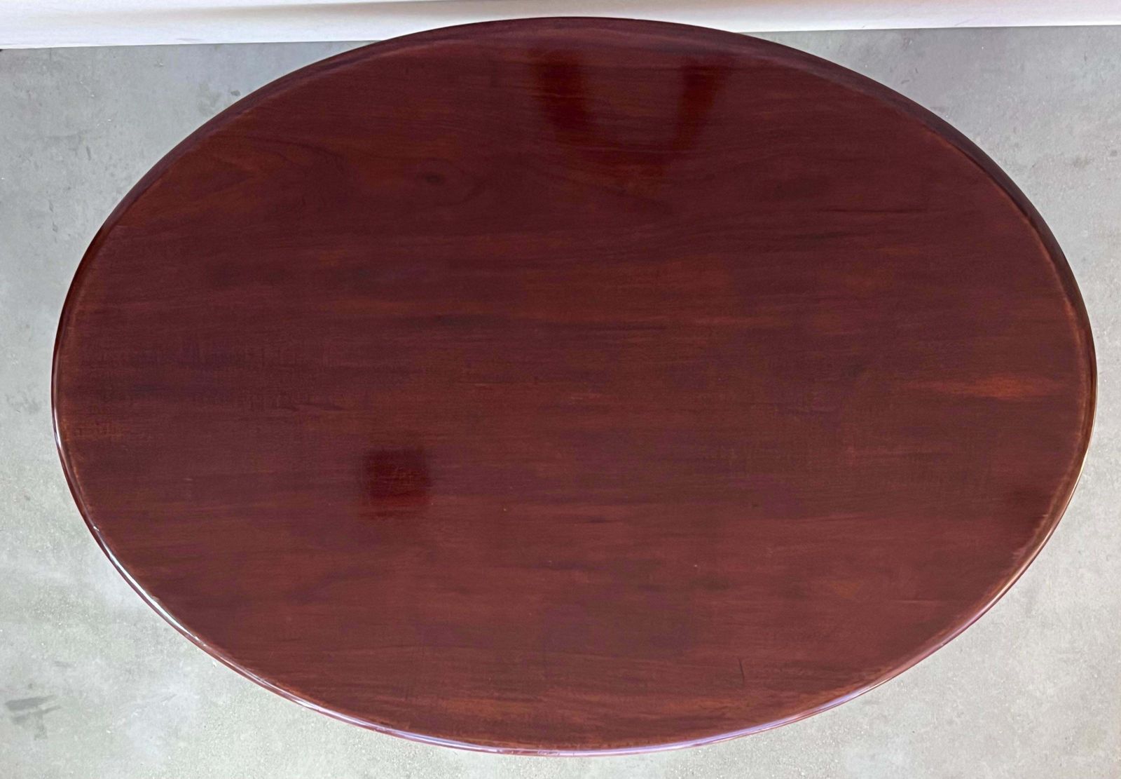 Mahogany Oval Table Circa The 19th Century photo 2520.0