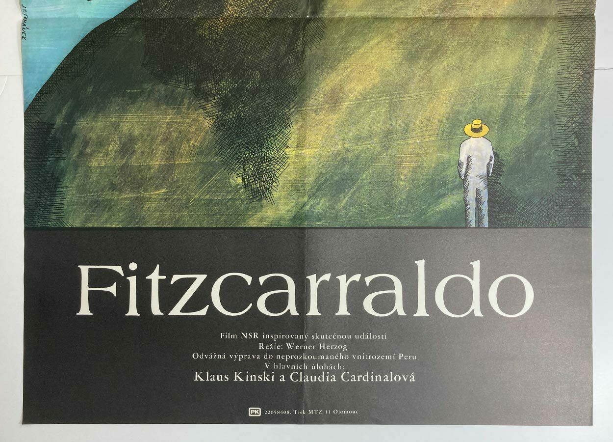 Movie Poster, Fitzcarraldo, Jan Tománek, 1982 photo for sale