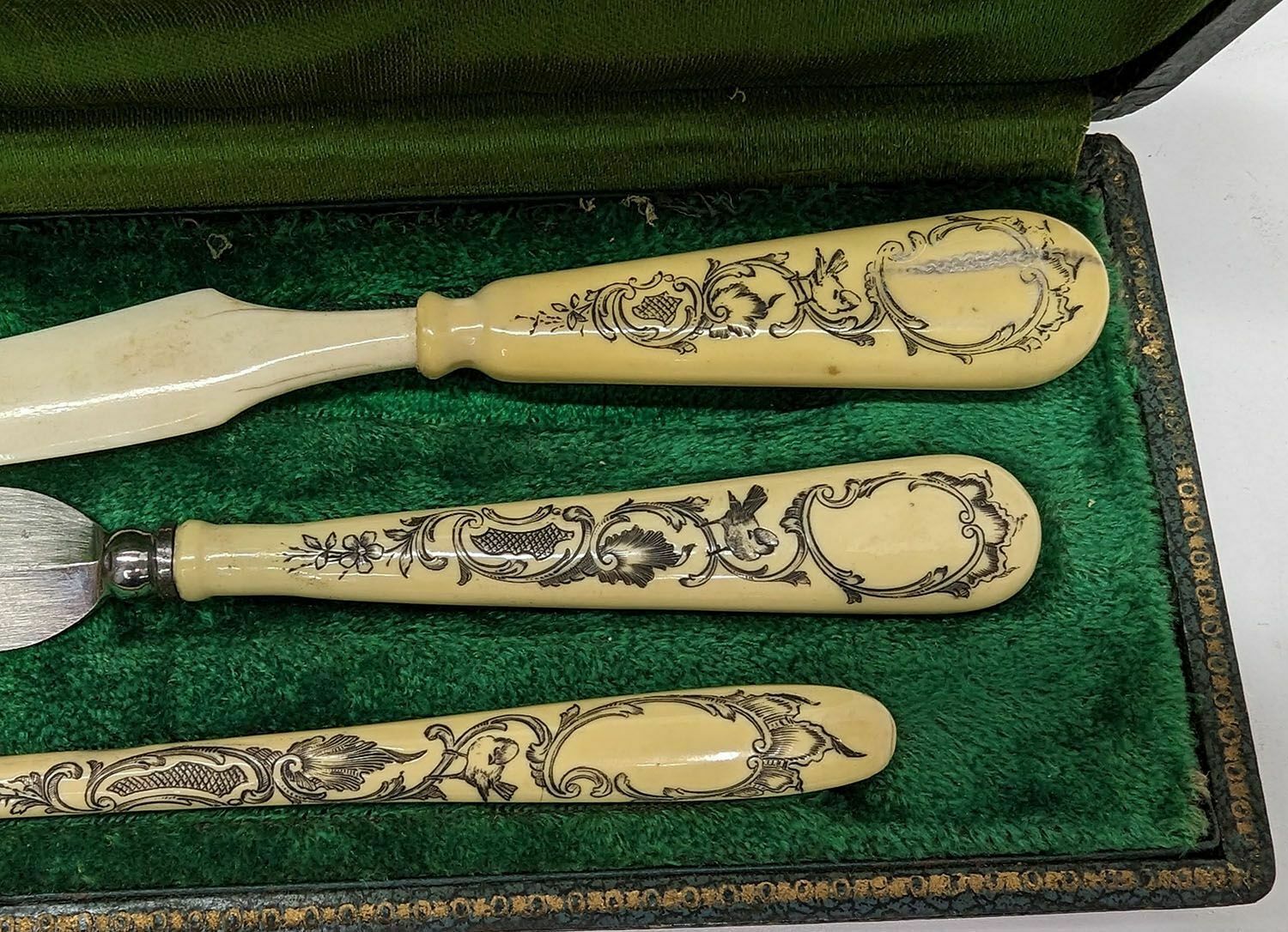 1930s Art Deco Writing Set With Pen Holder And Letter Opener photo vinterior