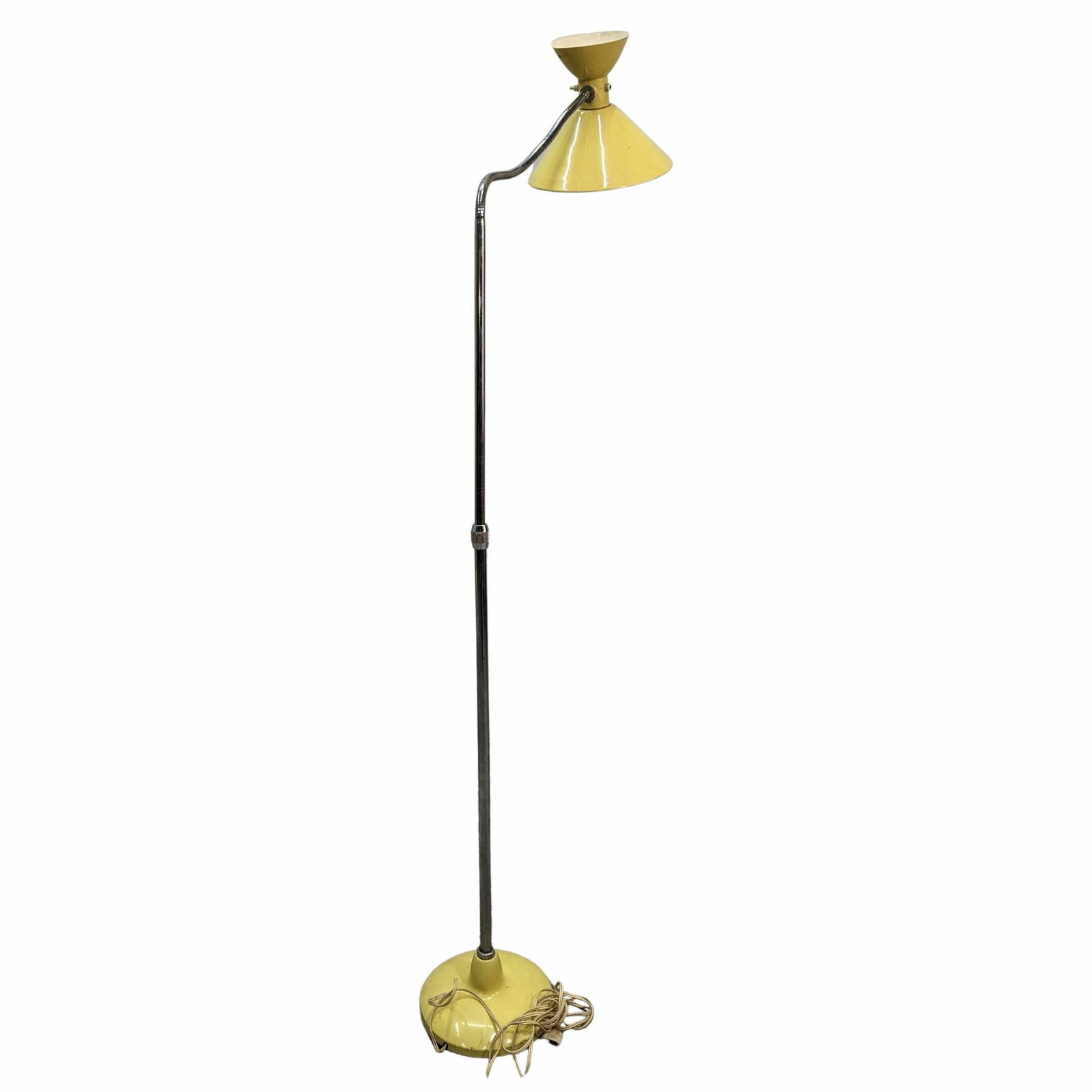 Diabolo Floor Lamp In Lacquered Sheet Metal 1960 photo furniture
