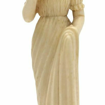 Statuette Of Josephine Carved In Ivory From Dieppe, 19th Century photo vinterior