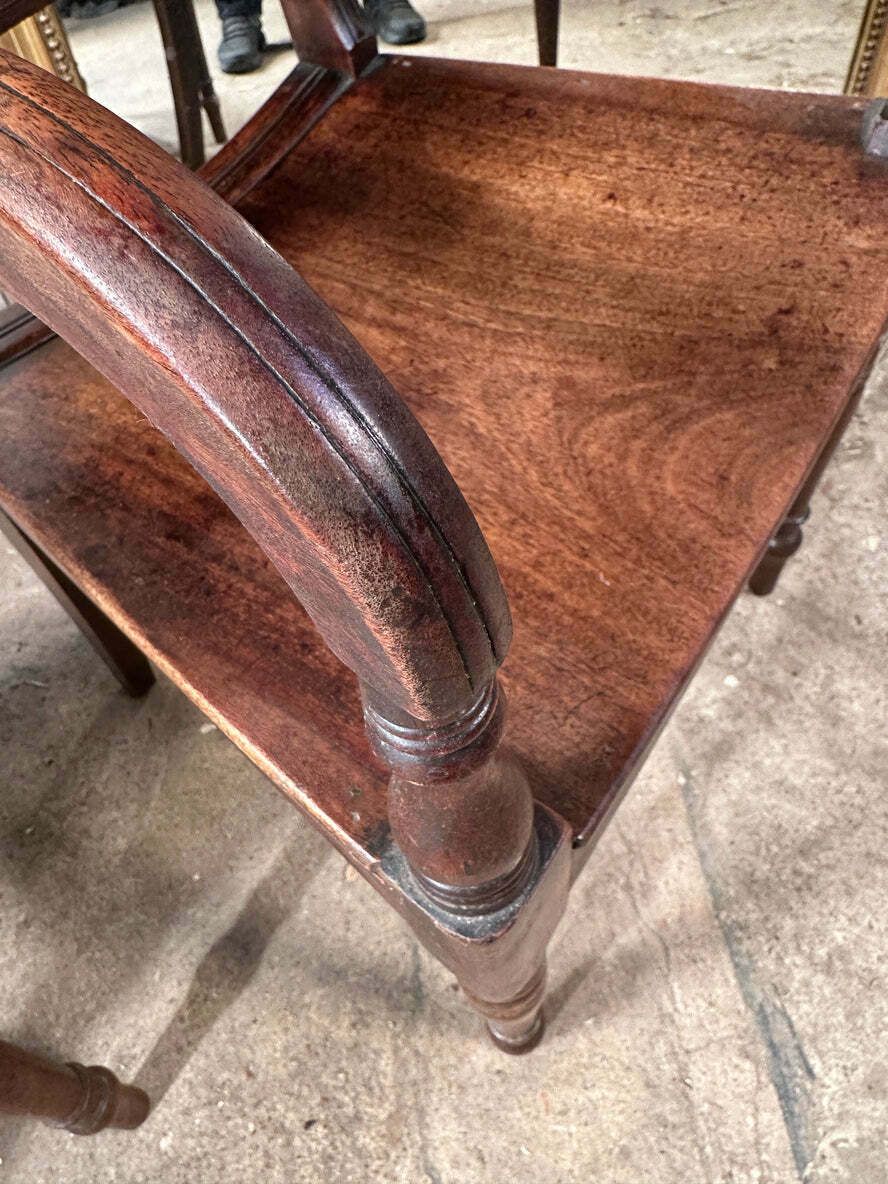 Antique Regency Cuban Mahogany Elbow Chairs Circa 1830 Price Per Chair photo 495.0