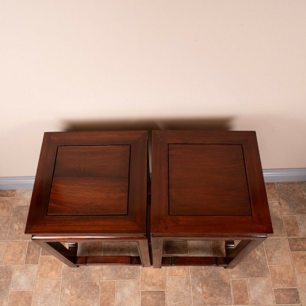 Elegant Pair Of Chinese Table Stands photo vinterior