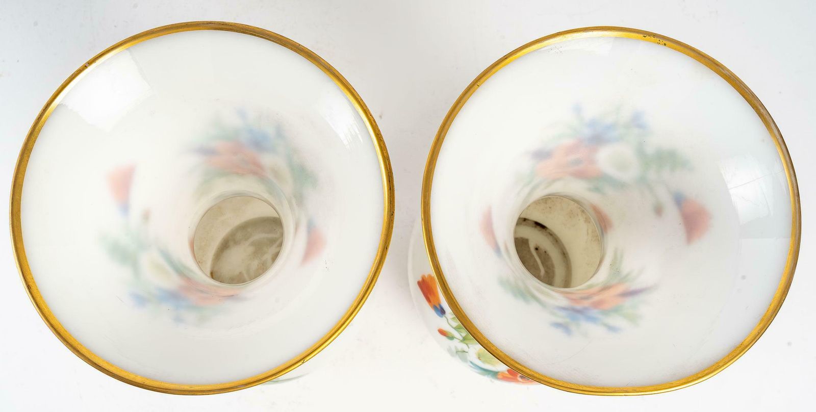 Pair Of Baccarat Opaline Vases 19th Century photo 3932.04