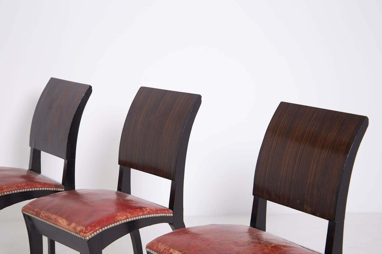 Set Of Six French Chairs Art Deco, 1920s 1930s photo for sale