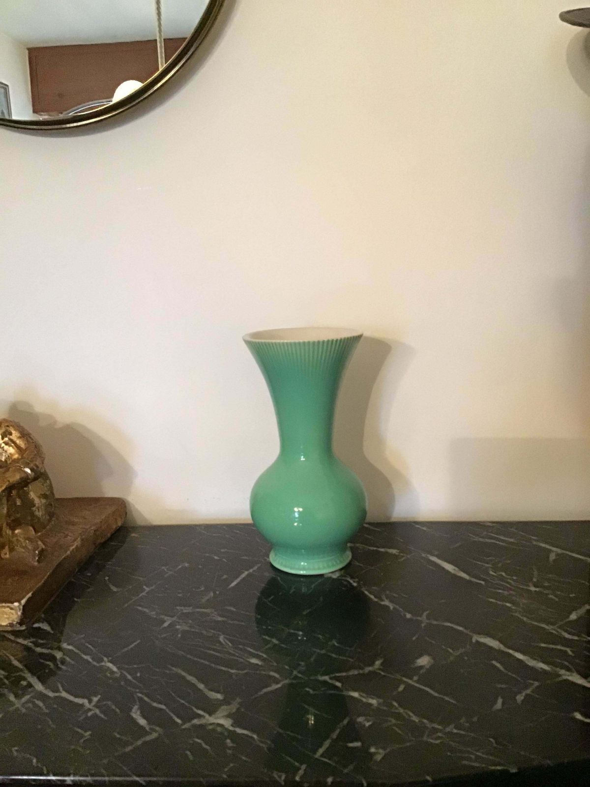 Richard Ginori Giovanni Gariboldi Vase Ceramic 1950 Italy photo Home Decor