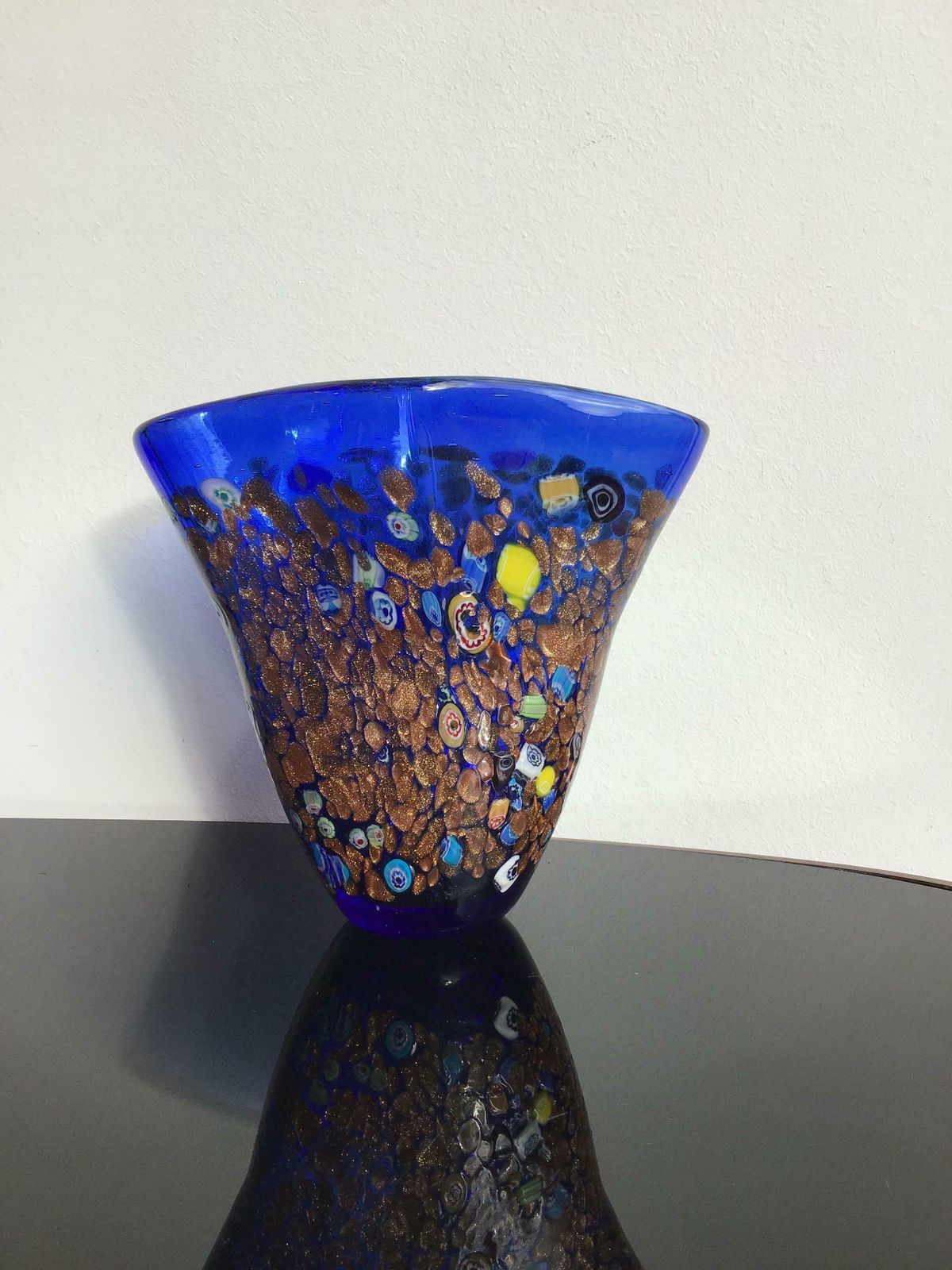 Dino Martens Vase Murano Glass Murrine 1950 Italy photo 1359.0