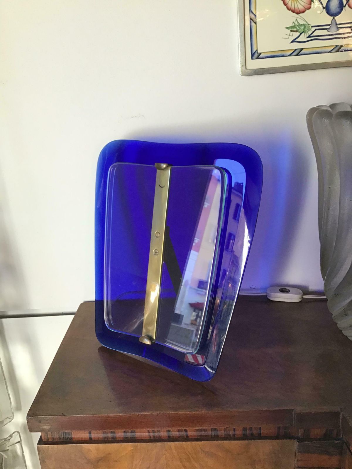 Fontana Arte Max Ingrand Frame Glass Brass 1955 Italy photo buy