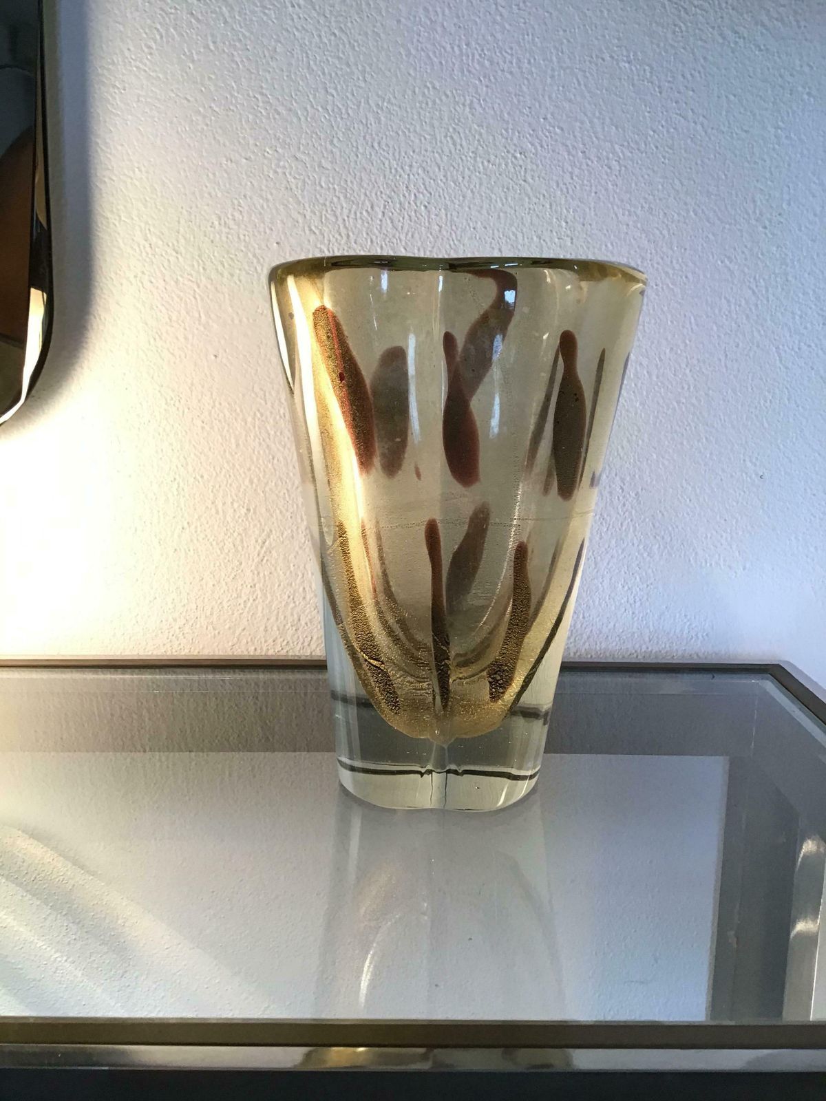 Seguso Vase Murano Glass 1950 Italy photo 2265.0