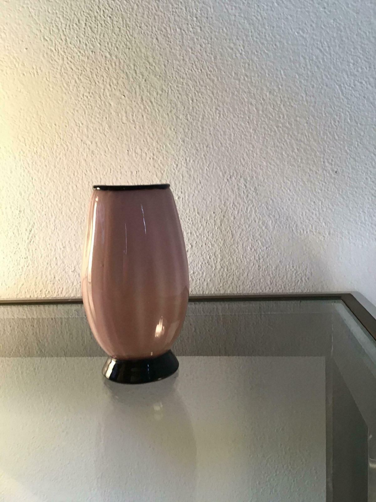 Venini Tommaso Buzzi Jacketed Glass Vase 1950 Italy photo buy