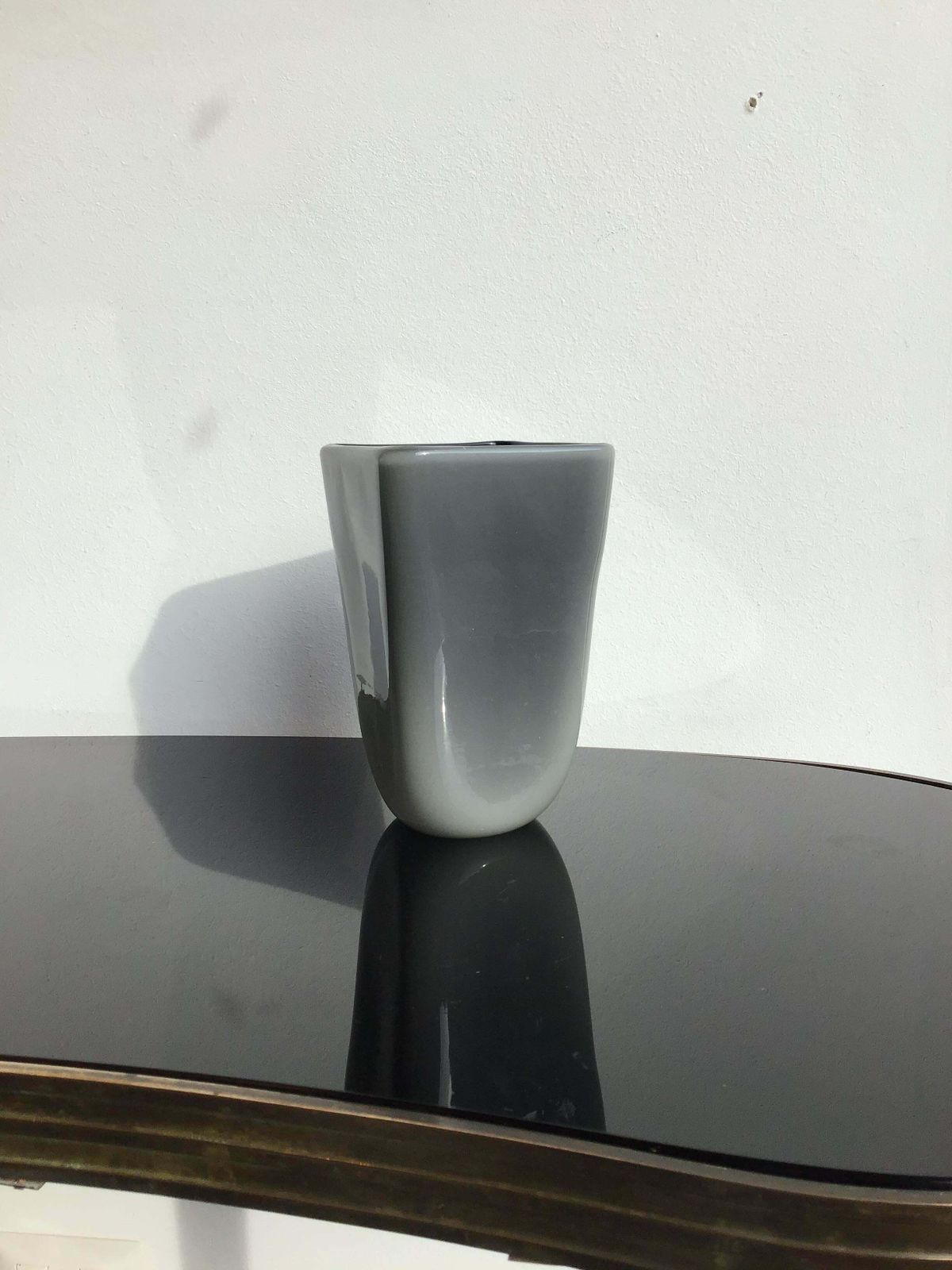 Seguso Vase Murano Glass 1960 Italy photo for sale
