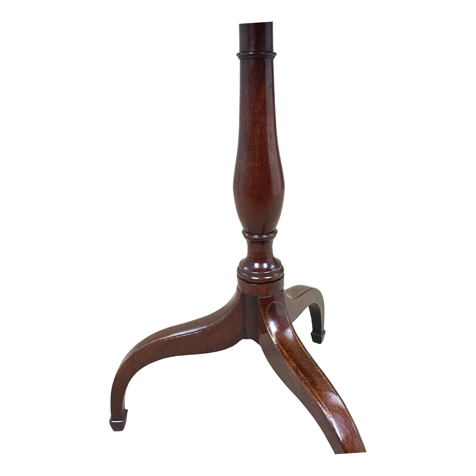 Georgian Mahogany Circular Wine Table (England, Circa 1780) photo vintage