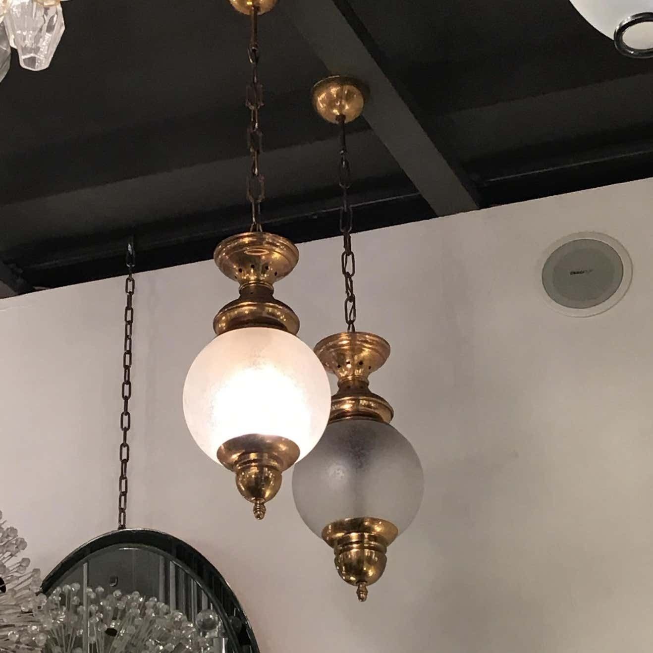 Azucena “Luigi Caccia Dominioni “Ls1 Chandeliers Brass Glass 1950 Italy photo furniture
