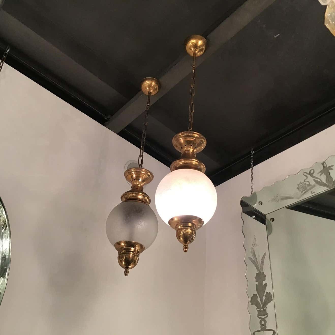 Azucena “Luigi Caccia Dominioni “Ls1 Chandeliers Brass Glass 1950 Italy photo buy