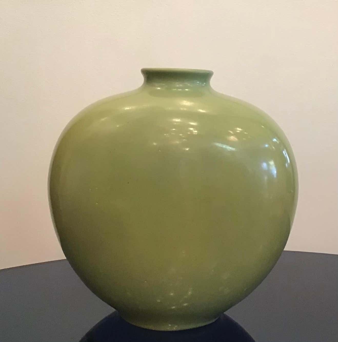 Richard Ginori Giovanni Gariboldi Vase Ceramic 1950 Italy photo vintage