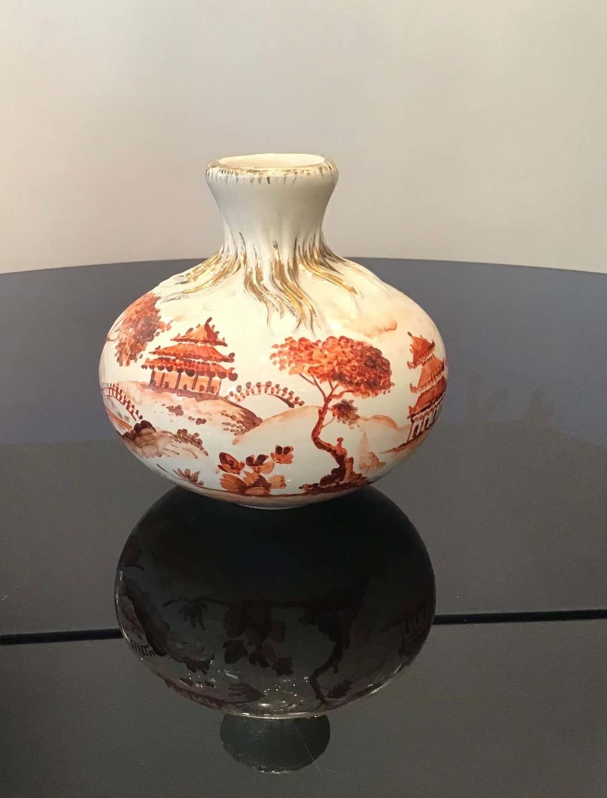 Richard Ginori Giovanni Gariboldi Vase Ceramic, 1950, Italy photo furniture