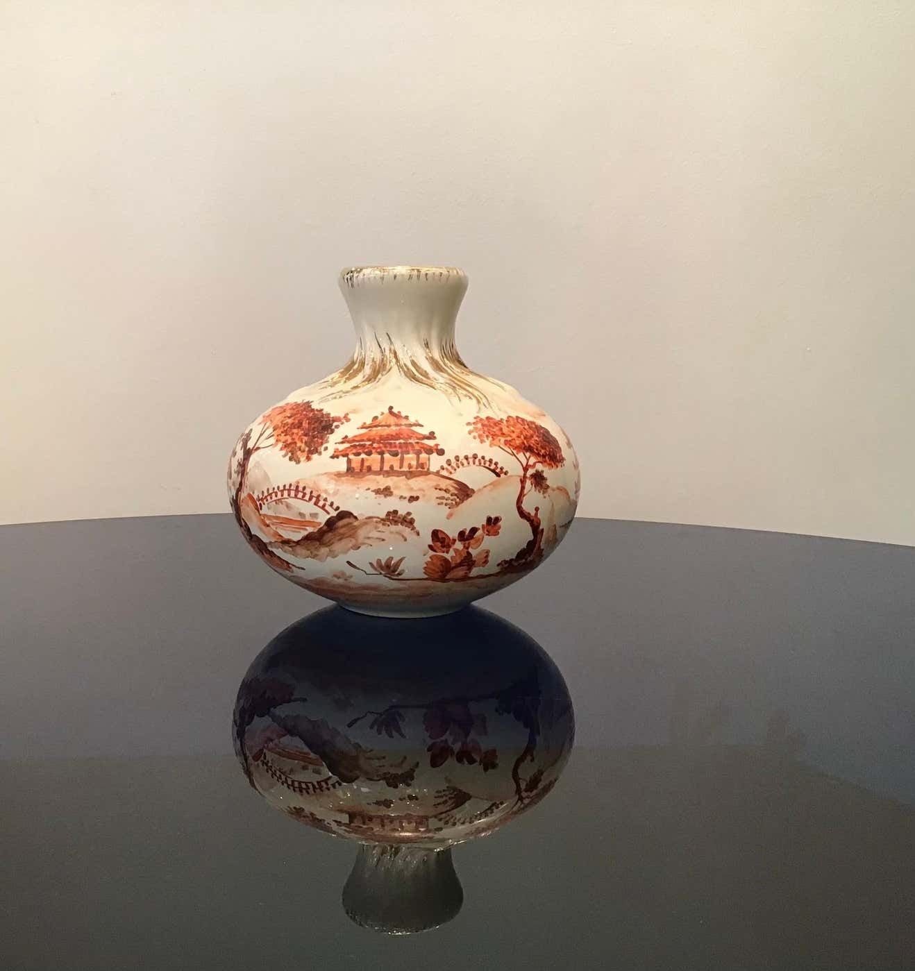 photo for sale Richard Ginori Giovanni Gariboldi Vase Ceramic, 1950, Italy