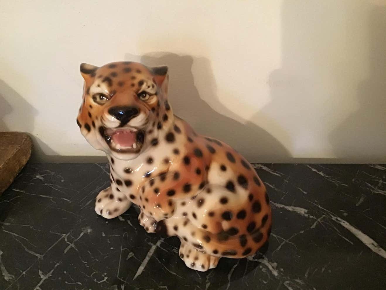 Ronzan Baby Tiger Ceramic, 1950, Italy photo vinterior