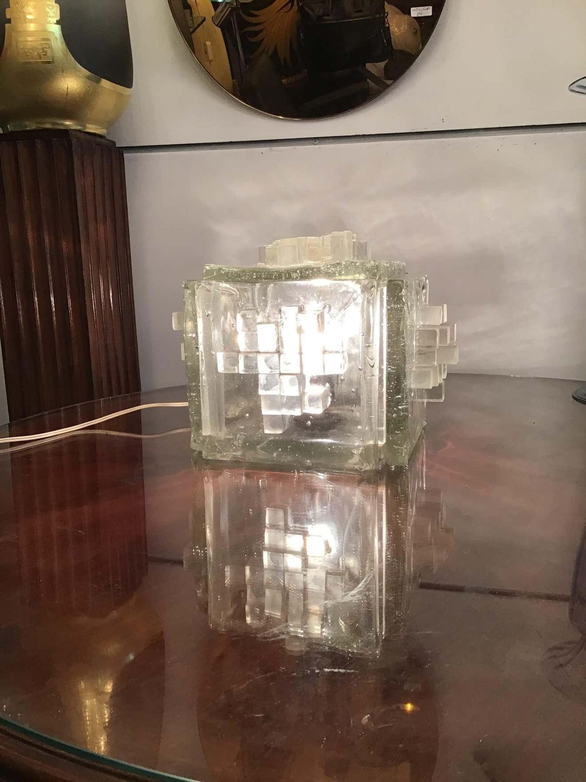 photo for sale Poliarte “Apis” Table Lamp Murano Glass, 1960, Italy