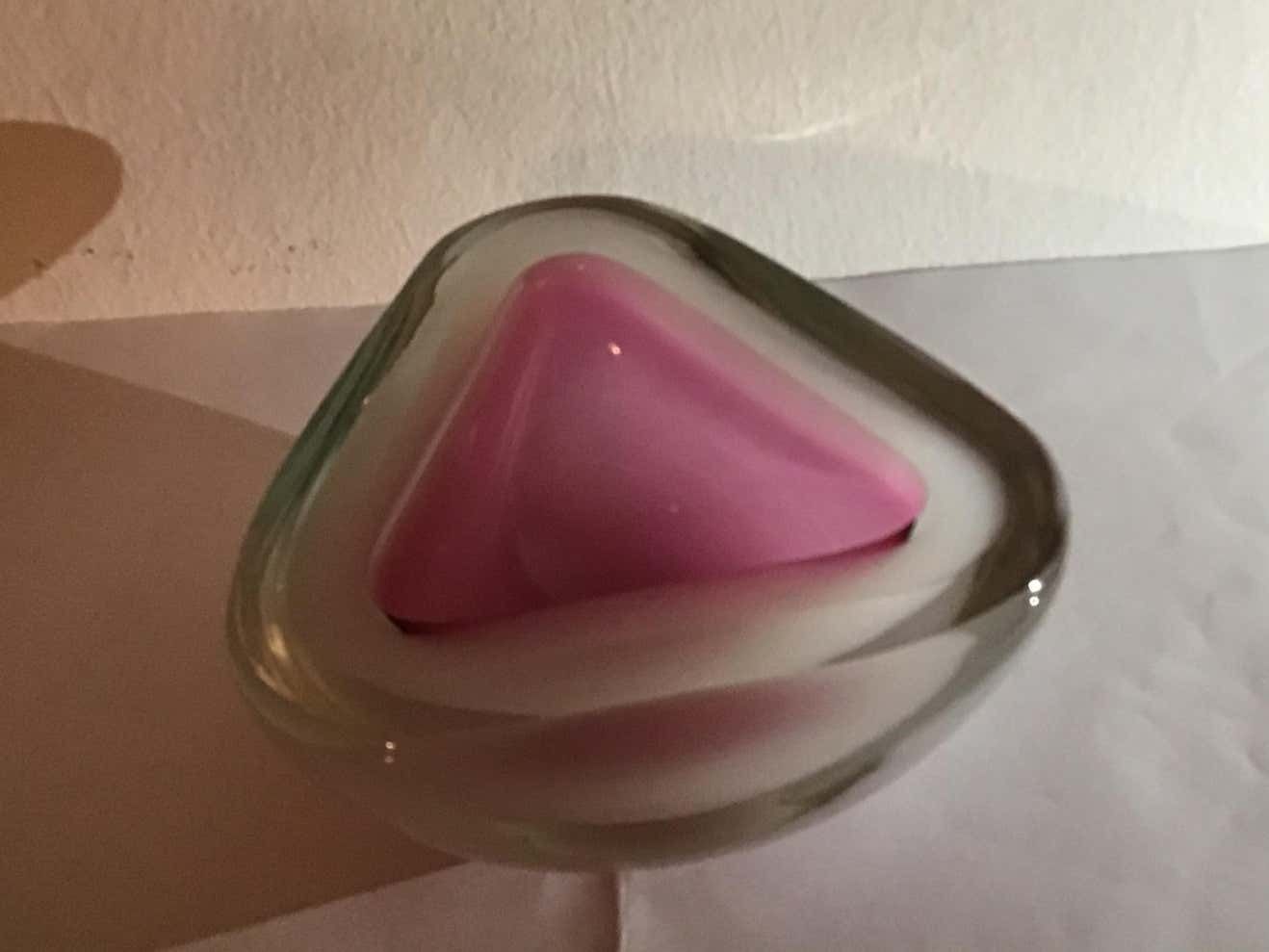 Seguso Ashtray Murano Glass, 1950, Italy photo Home Decor