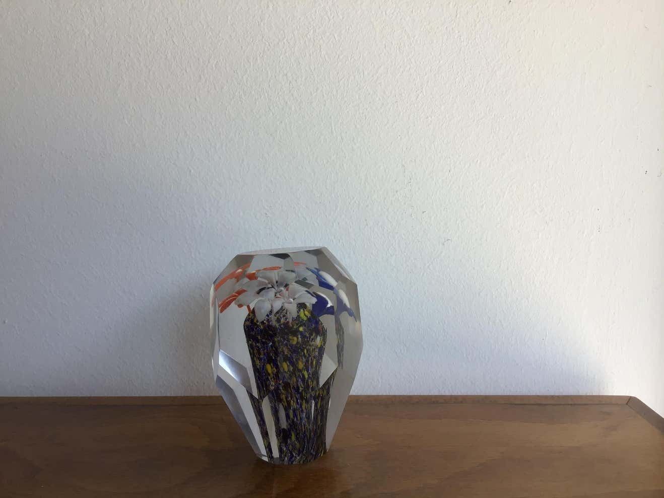 Seguso Paperweight Murano Glass 1950 Italy photo Home Decor